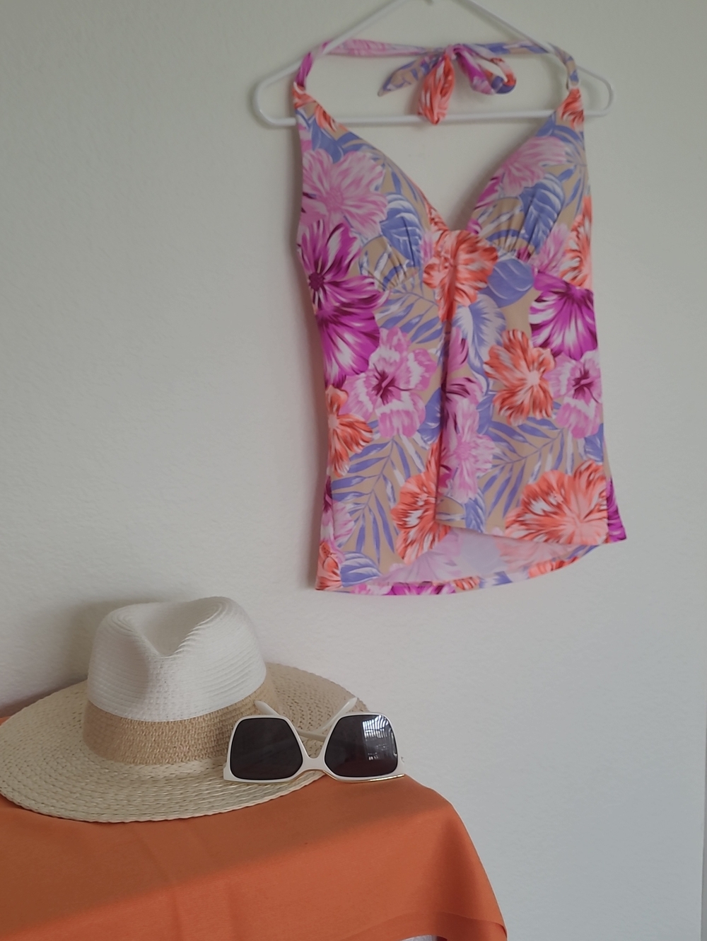 Salt + Cove Blush Pink Swim Top